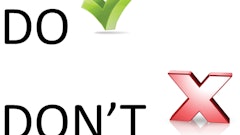 It is important to set goals for your company but don't set ones that you cannot achieve or that are arbitrary.