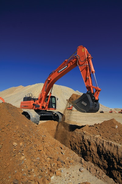 Doosan Dx490lc 3 Excavator Dig 10931059