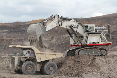 In 2012, Liebherr increased its sales revenue by almost 490 million Euros or 9% in the construction machinery and mining equipment product areas.