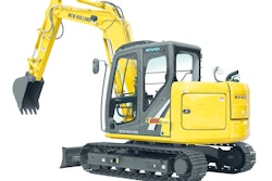 New Holland's 18,200-lb. E85C MSR mini excavator