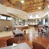 Stained concrete floors in William Jessup University submitted by Paul Wolff Company, Lindon, Utah.