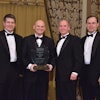 From left Darrel Stein, Pat Johnson (presenter), Mike Tarvin, Curt Stein.