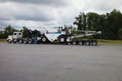 Lane Construction needed a trailer that would efficiently get its Roadtec Shuttle Buggy to the jobsite without hassle while meeting road regulations.