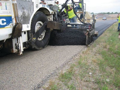 Results from the trial showed that, when added in small quantities of 1-3%, the Titan additive significantly reduced the energy, maintenance, and transportation costs normally associated with paving.