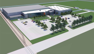 When complete, the Acceleration Center will be a modern complex for advancing innovation where professionals utilize technology and modern design.