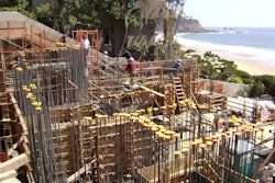 Ekedal Concrete's 11,000-square-foot, ocean-side concrete home foundation was named Overall Grand Project in the 2013 CFA Projects of the Year awards.