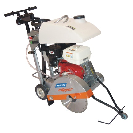 Clipper shop concrete saw