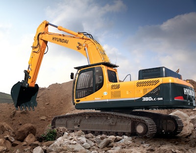 Hyundai R380lc 9a Excavator 10943925