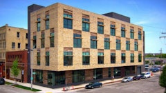 Clock Shadow Building in Milwaukee, Wisconsin