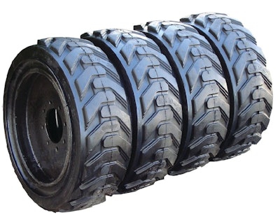 Rio Solid Rubber Tires are specially made with flame-resistant premium rubber compounds for work in all areas where maximum safety and durability is critical