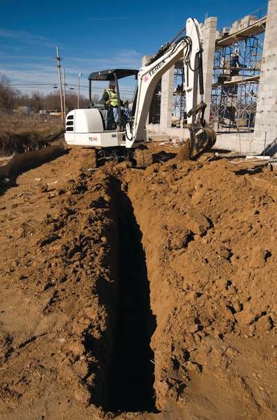 Terex Tc48 Digging Pipeline 10947026
