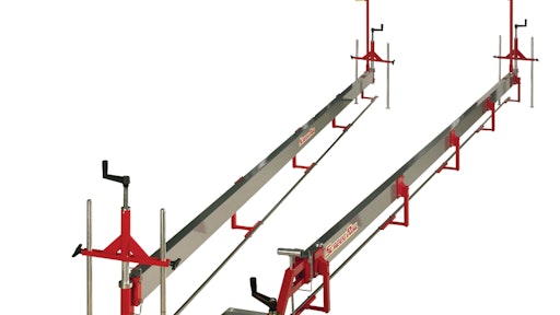 Laser Strike Screed Rail From: The Allen Face Companies | For ...