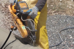 The study by the University of Massachusetts Lowell Department of Work Environment showed using water reduced respirable dust concentration by 85%.