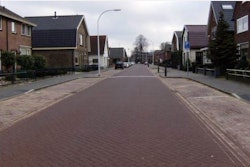 Researchers paved a Netherlands street with blocks treated with smog-eating titanium oxide.