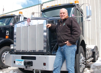 Rich Carron saw the 'wave of the future when it came to road building - windrow elevators' during a trip out to California shortly after starting Valley Paving. It allowed him to create a niche and steadily grow his business.