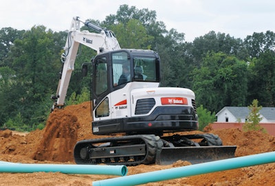 Bobcat E85 Mini Excavator 10984413