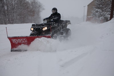 Boss Atv Plow Action 11016324