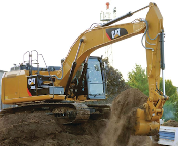 320e L Hydraulic Excavator From Caterpillar Cat For