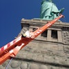 The project involved the addition of two new staircases to allow easier access to and from the platform's observation deck, the renovation of a third staircase, the removal and reinstallation of 3,400 sq. ft. of granite pavers and wall panels, and the overall manipulation of approximately 85 tons of stone.