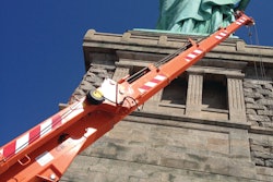 The project involved the addition of two new staircases to allow easier access to and from the platform's observation deck, the renovation of a third staircase, the removal and reinstallation of 3,400 sq. ft. of granite pavers and wall panels, and the overall manipulation of approximately 85 tons of stone.