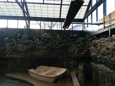 Transported from Australia, the 17-ft. crocodile required a spacious and ecologically-friendly home at the Toledo Zoo.