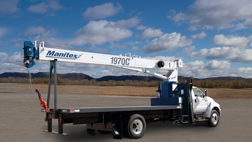 Manitex Boom Truck Crane 10984509