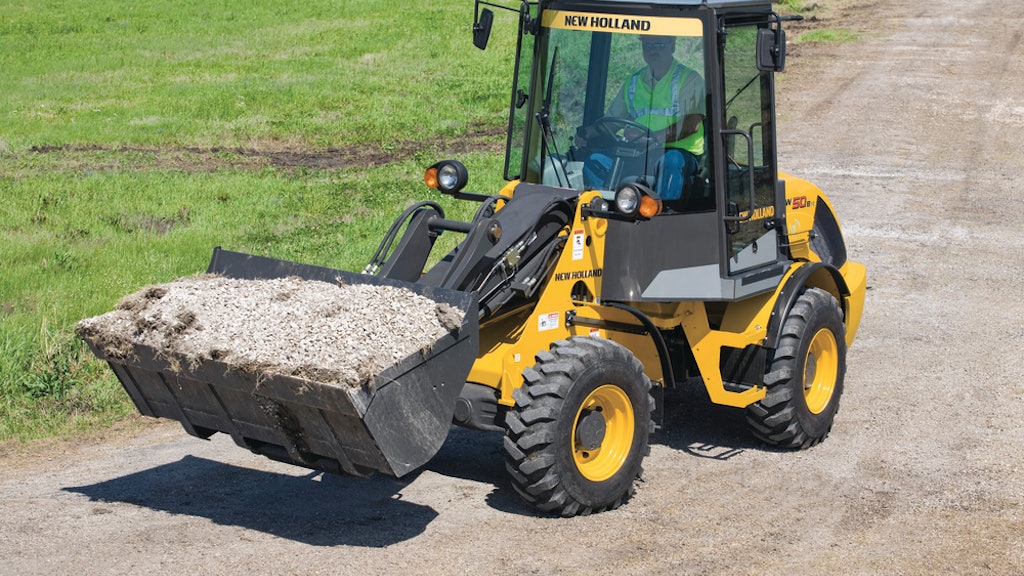 B Series Compact Wheel Loaders From: New Holland Construction - CNH ...