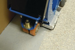 Shot blasting systems can strip, clean and profile a concrete surface simultaneously.