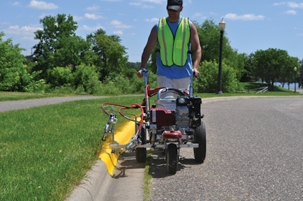 Walk Behind Stripers Offer Ease Of Use Business Diversification