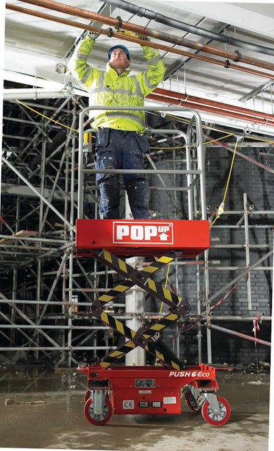 Snorkel Pop Up Push Eco Series Scissor Lift