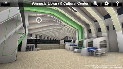 Visual filters provide a high quality architectural presentation environment.