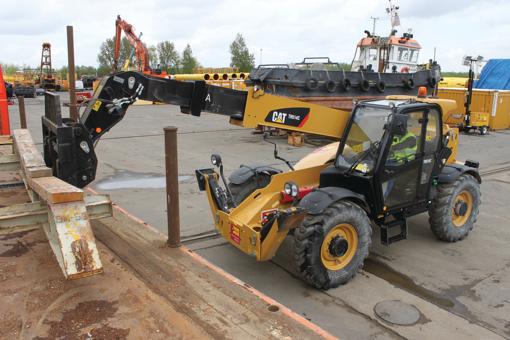 TH514C Telehandler From: Caterpillar - Cat | For Construction Pros