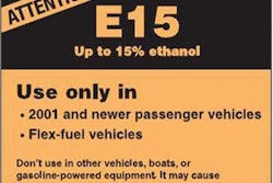 This warning decal on the pump is all that prevents users from misfueling equipment.