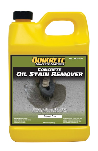 Fcp Quikrete Oil Stain Remover 11116645