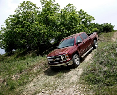 The 2014 Chevrolet Silverado 1500 (crew cab with V8 and 4WD) outscored all current full-size pickup trucks in Consumer Reports tests with a total of 81 points.