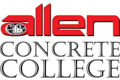 Allen Concrete College Logo