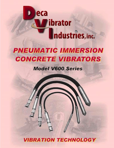 Deca Model V600 Pneumatic Imme 11143821