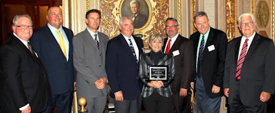 Senator Barbara Boxer Given Asphalt Legislator of the Year Award