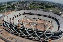 The Arena Da Amazonas stadium in Manaus features multiple innovative design features and will be a LEED certified building.