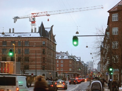 Eighteen Terex CTT flat top tower cranes are helping at the fourth and final phase of the Copenhagen Metro City Circle Line.