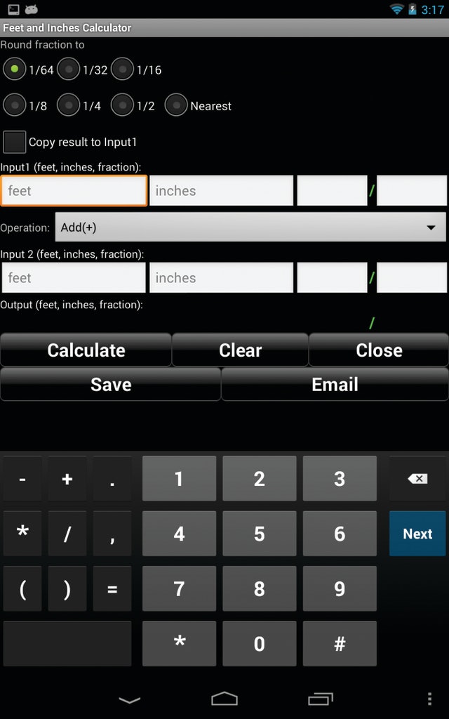 APK Stair Calculator untuk Muat Turun Android
