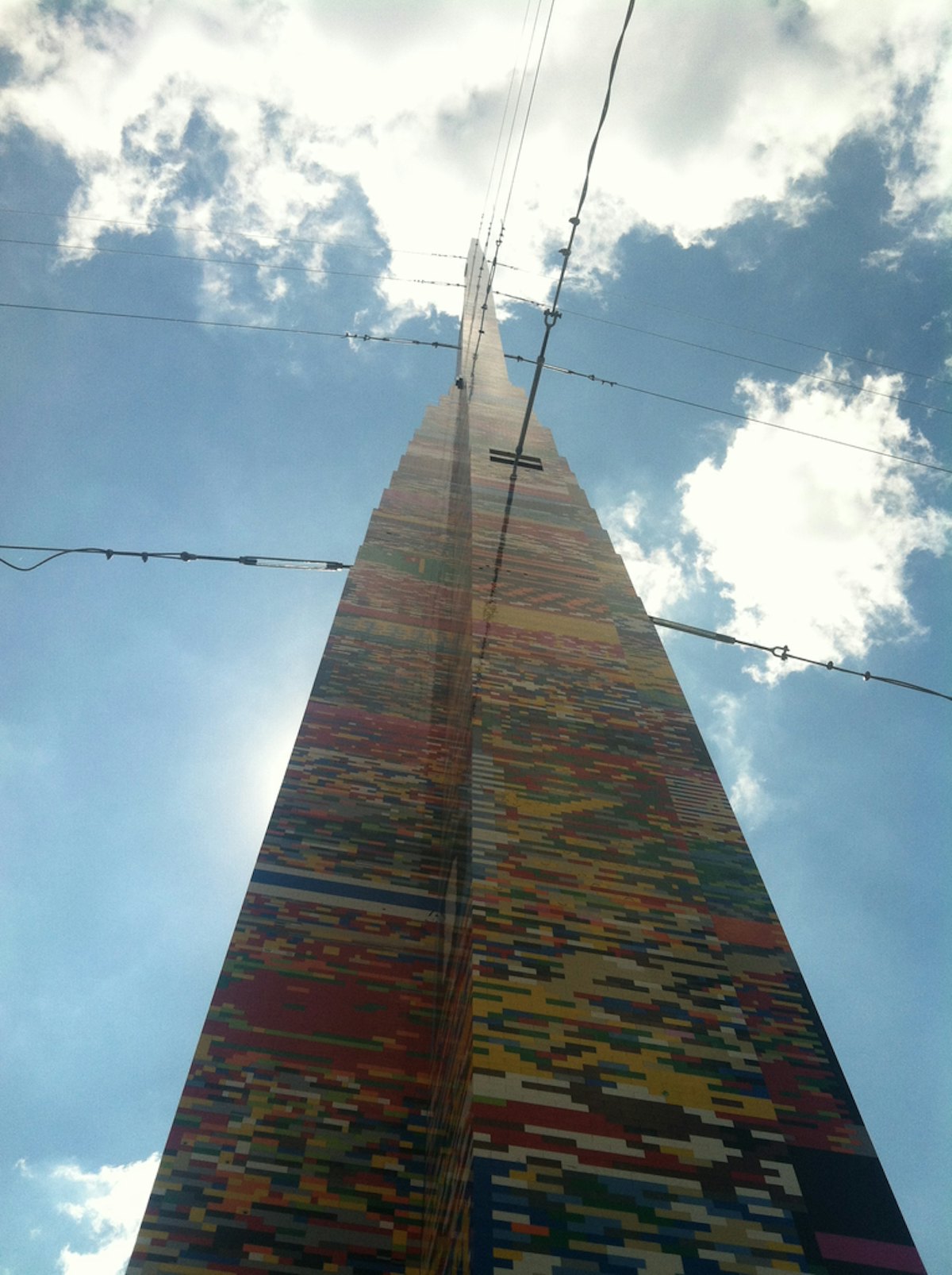 Delaware Students Build World s Tallest Lego Tower Verified by Topcon Technology For Construction Pros