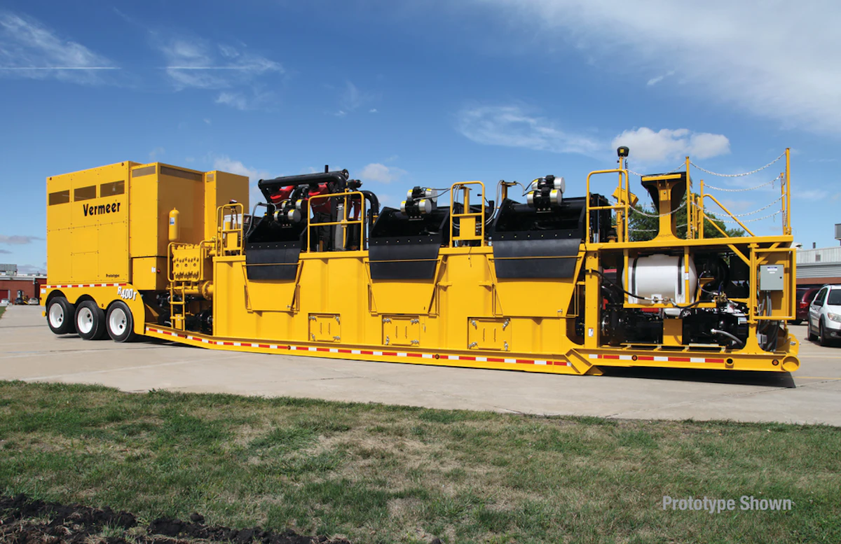 R400T Drilling Fluid Reclaimer From: Vermeer | For Construction Pros