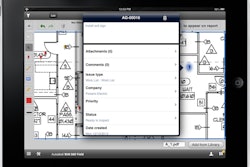 A pushpin feature lets the user 'drop' pushpins onto project drawings and photos indicating where there are issues that need to be fixed.