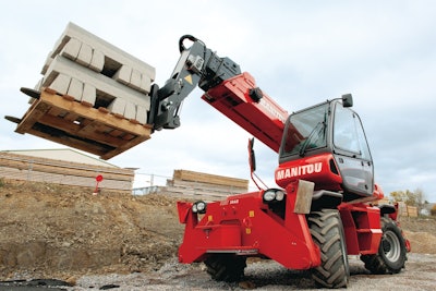 The Updated MRT Series rotating telescopic handlers consists of three models, the MRT 1840 Easy 360, the MRT 2150 Privilege Plus and the MRT 2540 Privilege Plus, all featuring 360-degree rotation, optimal visibility and 3-in-1 versatility with telehandler, winch and platform modes.