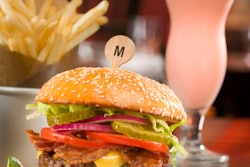 Enjoy The Classic burger at BLT Burger with a classic or spiked milkshake.