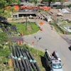 Godwin provided 15 Critically Silenced Dri - Prime DPC300 pump sets, seven 500-gal. auxiliary fuel tanks, seven 18-in. Magnetic Flow Meters and a Data Logger panel with a flow totalizer to provide the NYC DEP with influent flow data through the East Side interceptor.