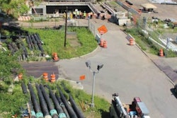 Godwin provided 15 Critically Silenced Dri - Prime DPC300 pump sets, seven 500-gal. auxiliary fuel tanks, seven 18-in. Magnetic Flow Meters and a Data Logger panel with a flow totalizer to provide the NYC DEP with influent flow data through the East Side interceptor.