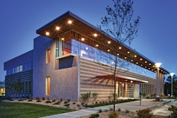 An Excellence in Achievement winner, this office building by Newcomb Construction Company, Madison, Wis., was created at a cost of less than $100 per square foot, including site-work and interior build-out.