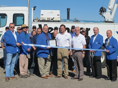 Over 100 people attended the grand opening celebration on Nov. 1. In addition to the team from Vermeer Texas-Louisiana, several vendors including Vactron, McLaughlin, MI Swaco and Baroid were on hand to support the new facility. The Midland Chamber of Commerce also held a ribbon cutting ceremony that included leaders from the city and local community ambassadors.